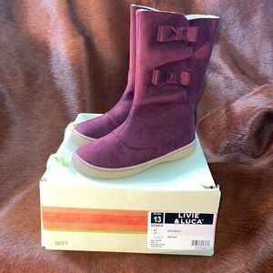 Livie & Luca Bordeaux Bobbie Boots